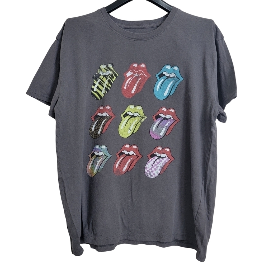 The Rolling Stones Tongue and Lips Hot Lips 100% Cotton Licensed Band Tee XL